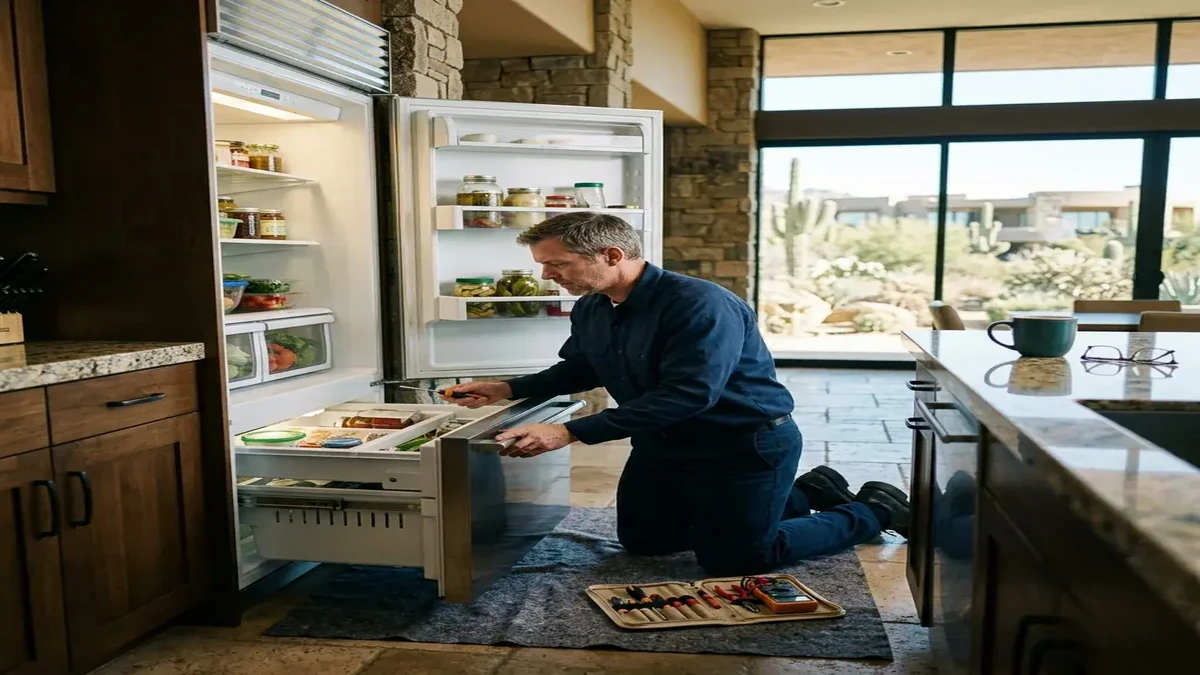Sub Zero technician in South Scottsdale